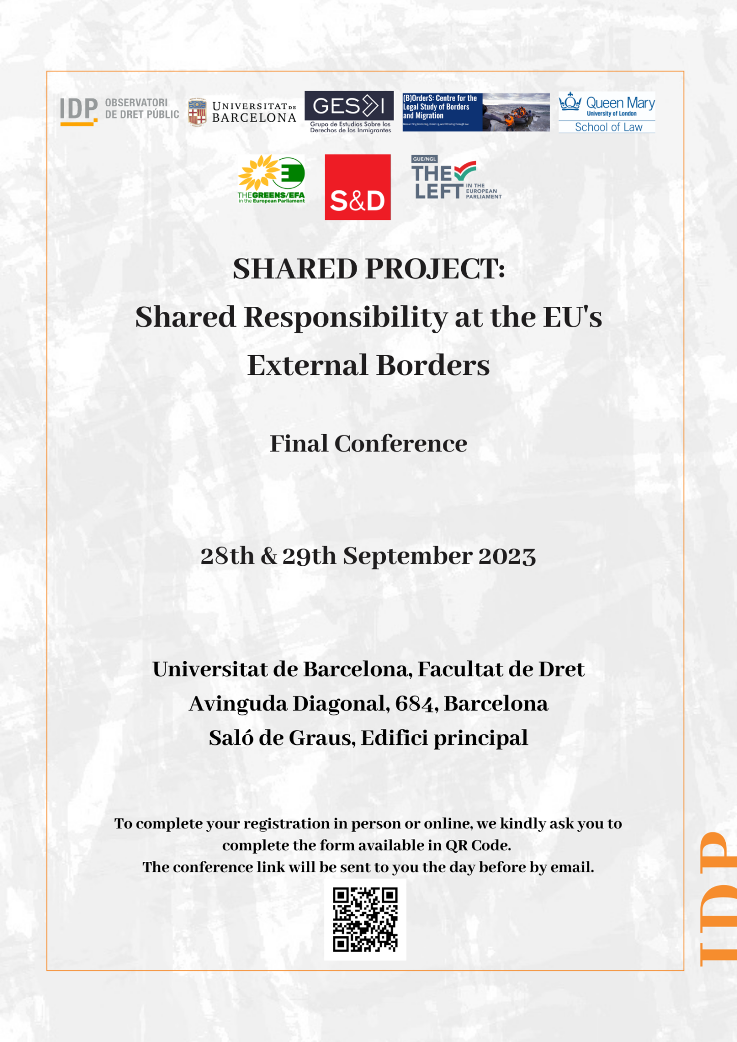 Final Conference of the SHARED Project Observatorio de Derecho Público