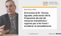 Entrevista al Dr. Vicenç Aguado, amb motiu de la Proposició de Llei de mesures transitòries i urgents per a fer front i erradicar el sensellarisme